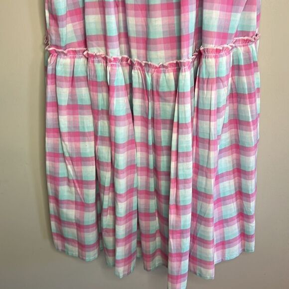 NWT Simply Southern Pink and Blue Midi Sundress - Size Large - Picture 6 of 10